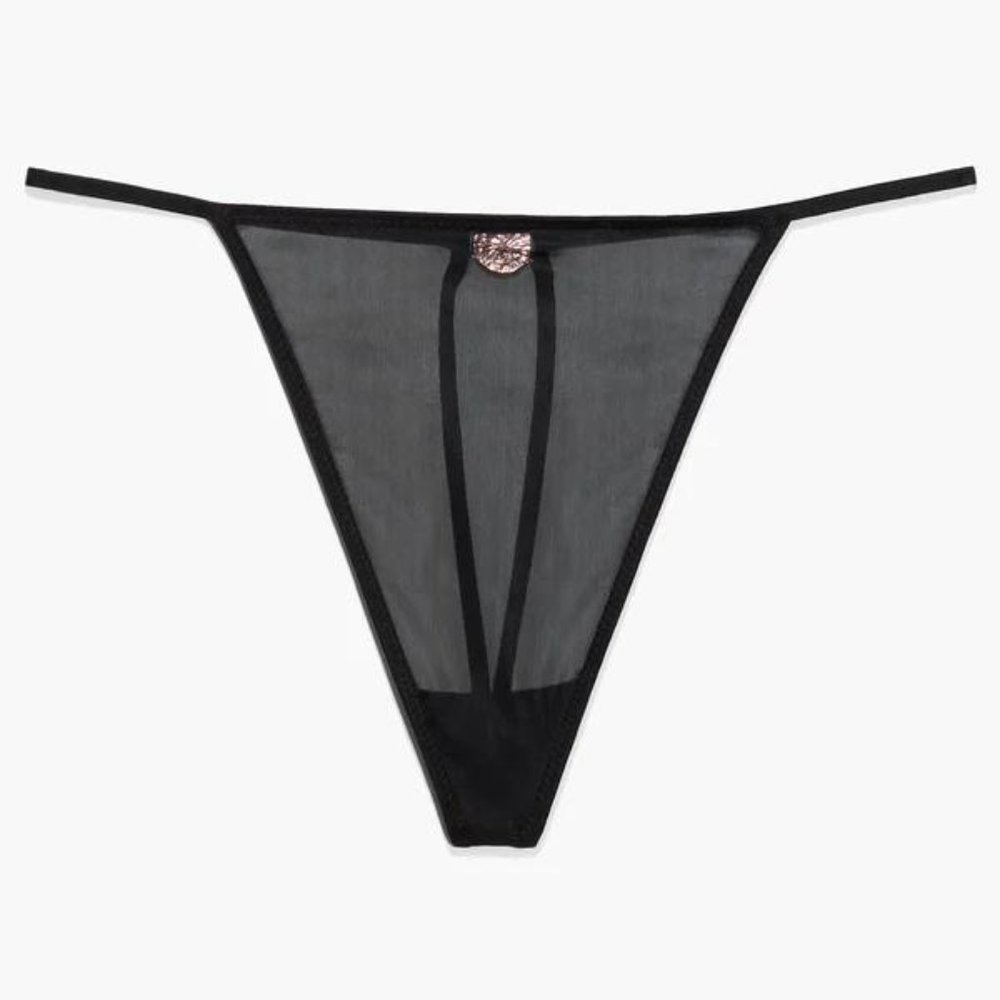 Never Opened Savage X Fenty Black G-String Panties